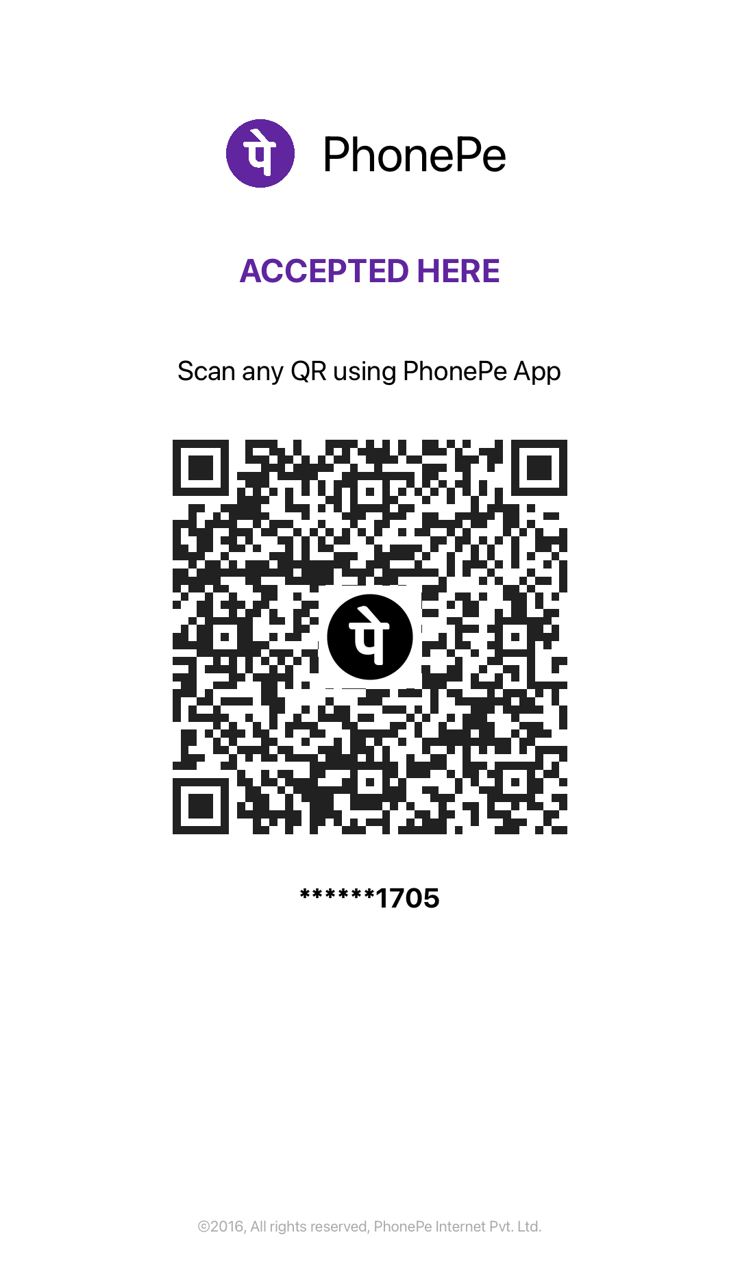 Payment QR Code